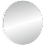 Specchi rotondi bianchi con cornice 