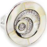 Anelli beige 22 mm in argento per Donna Les trésors de Lily 