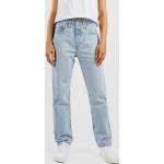 Jeans skinny blu di pelle per Donna Levi's 501 