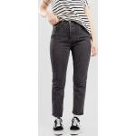 Jeans skinny scontati grigi per Donna Levi's 501 
