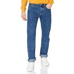 Jeans skinny vita 36 scontati blu sostenibili per Uomo Levi's 501 