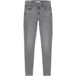 Jeans grigi 7 XL taglie comode di cotone impermeabili traspiranti a vita alta per Donna 