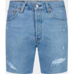 Shorts scontati blu per Uomo Levi's 501 