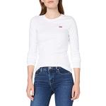 Magliette & T-shirt scontate bianche L con manica lunga per Donna Levi's 