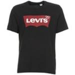 Magliette & T-shirt nere XXL taglie comode mezza manica con manica corta per Uomo Levi's Graphic 
