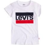 T-shirt manica corta bianche 12 anni mezza manica per bambina Levi's di shopello.it 