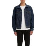 Giacche jeans blu XXL taglie comode di eco-pelliccia per Uomo Levi's 
