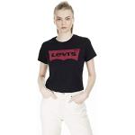 Magliette & T-shirt scontate nere XXS taglie comode sostenibili con scollo rotondo per Donna Levi's The Perfect 