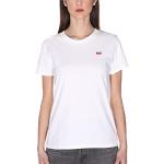 Magliette & T-shirt scontate bianche L di cotone con scollo tondo con scollo rotondo per Donna Levi's 