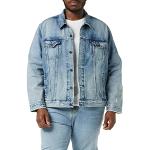 Giacche jeans indaco XXL taglie comode di eco-pelliccia per Uomo Levi's 