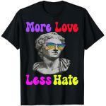 LGBTQ Più Amore Meno Odio Maglietta