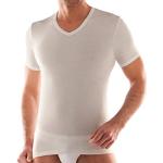 Magliette & T-shirt bianche L di cotone con scollo a V con scollo a V per Uomo Liabel 