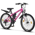 Biciclette rosa 24 pollici per bambini 
