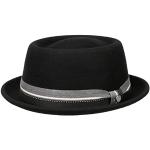 Cappelli invernali 56 eleganti neri XXL di lana per l'autunno per Donna Lierys 