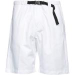 Shorts bianchi XS di cotone tinta unita a vita alta per Uomo Lifesux 