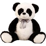 Peluche in peluche a tema panda panda per bambini 80 cm 