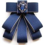 Cinture gioiello blu navy con strass per matrimonio 