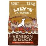 Lily's Kitchen Adult Duck, Salmon & Venison Wild Woodland Walk: 12 kg