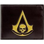 Lineage Assassin's Creed Black Flag Jackdaw Nautico Carta Marina Portafoglio/Portamonete Bi-Fold Tasca per Monete & Porta-Carte, Marrone