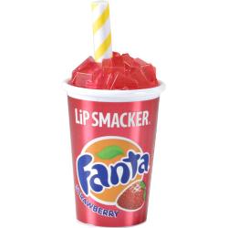Lip Smacker Fanta Strawberry balsamo labbra in bicchiere aroma Strawberry 7.4 g