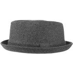 Cappelli invernali 58 grigio scuro XXL di lana per Donna 