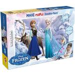 Liscianigiochi, Frozen Elsa And Anna Disney Puzzle, 108 Pezzi, Multicolore, 42121