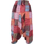 Little Kathmandu, pantaloni da uomo in cotone con gambe larghe stile Aladino, Genio della lampada, Ninja Thin Patch Harem S/M