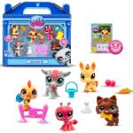 Bandai - Littlest Pet Shop - Set Collezionista Tema Fattoria - 5 animali e accessori - Licenza Ufficiale - Set di adorabili animali giocattolo - BF00510
