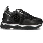 Sneakers larghezza E scontate nere numero 38 con tacco da 5 cm a 7 cm platform per Donna Liu Jo 