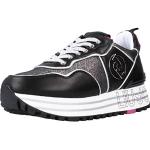 Sneakers larghezza E casual nere numero 38 in mesh con stringhe platform per Donna Liu Jo Jeans 
