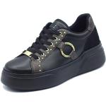 Sneakers larghezza E casual nere numero 38 in similpelle con zeppa per Donna Liu Jo Jeans 