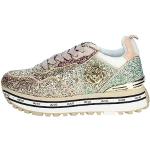 Sneakers larghezza E casual numero 38 di gomma all over con glitter platform per Donna Liu Jo Jeans 