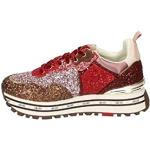 Sneakers larghezza E casual rosse numero 36 per Donna Liu Jo Jeans 