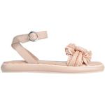 Sandali rosa chiaro numero 37 tinta unita con punta quadrata con cinturino per Donna Liu Jo 