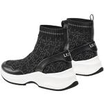 Sneakers alte larghezza E casual nere numero 38 per Donna Liu Jo Jeans 