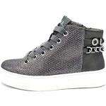 Sneakers alte larghezza E casual grigie numero 36 per Donna Liu Jo Jeans 
