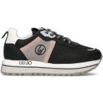 Sneakers larghezza E scontate nere numero 31 di tessuto sintetico con tacco da 3 cm a 5 cm per bambini Liu Jo 