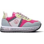 Sneakers larghezza A scontate rosa numero 33 di gomma con stringhe per bambini Liu Jo Rosa 