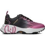 Sneakers larghezza A scontate rosa numero 37 con stringhe platform per Donna Liu Jo Rosa 