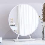 Specchi rotondi moderni bianchi in metallo diametro 40 cm 