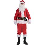 Costumi rossi 3 XL taglie comode da Babbo Natale per Uomo 