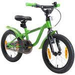 Bici verdi 16 pollici con contropedale per bambini 