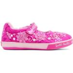 Sneakers larghezza A rosa numero 31 di gomma con perline chiusura velcro a strappo per bambini Lelli Kelly 
