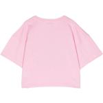Magliette & T-shirt rosa in velluto con scollo tondo mezza manica con scollo rotondo per Donna Dolce&Gabbana Dolce 