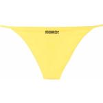 Bikini slip scontati gialli M per Donna Dsquared2 