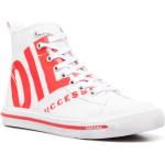 Sneakers alte scontate bianche numero 44,5 per Donna Diesel 