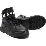 Sneakers larghezza A scontate nere numero 31 di gomma chiusura velcro a strappo per Donna Marni 