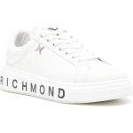 Sneakers stringate bianche numero 44 con stringhe John Richmond 