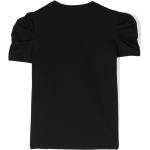 Magliette & T-shirt nere con scollo tondo mezza manica con scollo rotondo per Donna Dsquared2 