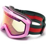 Maschere rosa da sci per Donna Gucci 